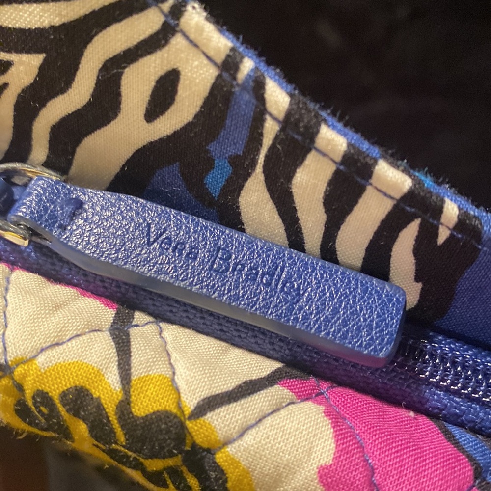Vera Bradley Shoulder Tote Bag In African Violet - Picture 5 of 5